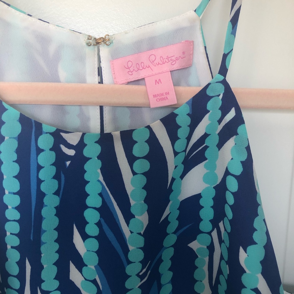 NWOT - Lilly Pulitzer Silk Tank Top - MEDIUM - Picture 2 of 4